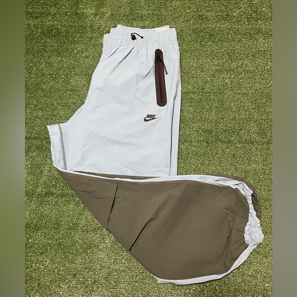 Nike Tech Woven Men’s Size XL Denim Turquoise Vintage Green Oversized Hm7158-464